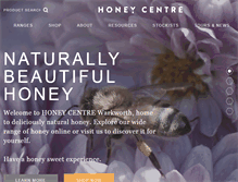 Tablet Screenshot of honeycentre.com